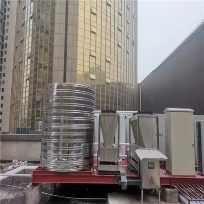 18KW нагреватель воды EVI теплового насоса источника воздуха СО2 R744 для холодной температуры