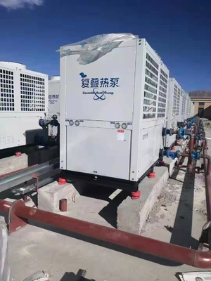 Блок 150Kw теплового насоса ПОЛИСМЕНА каскада высокий для хладоагента R410A R134a